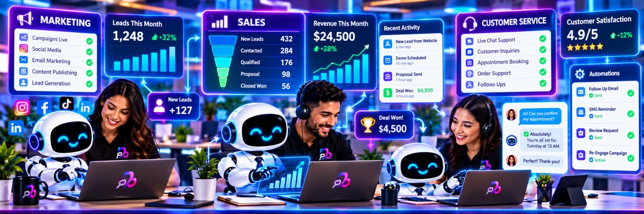 AI technology plus real human support working together